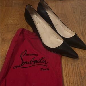 Christian Louboutin Black Women's Pump